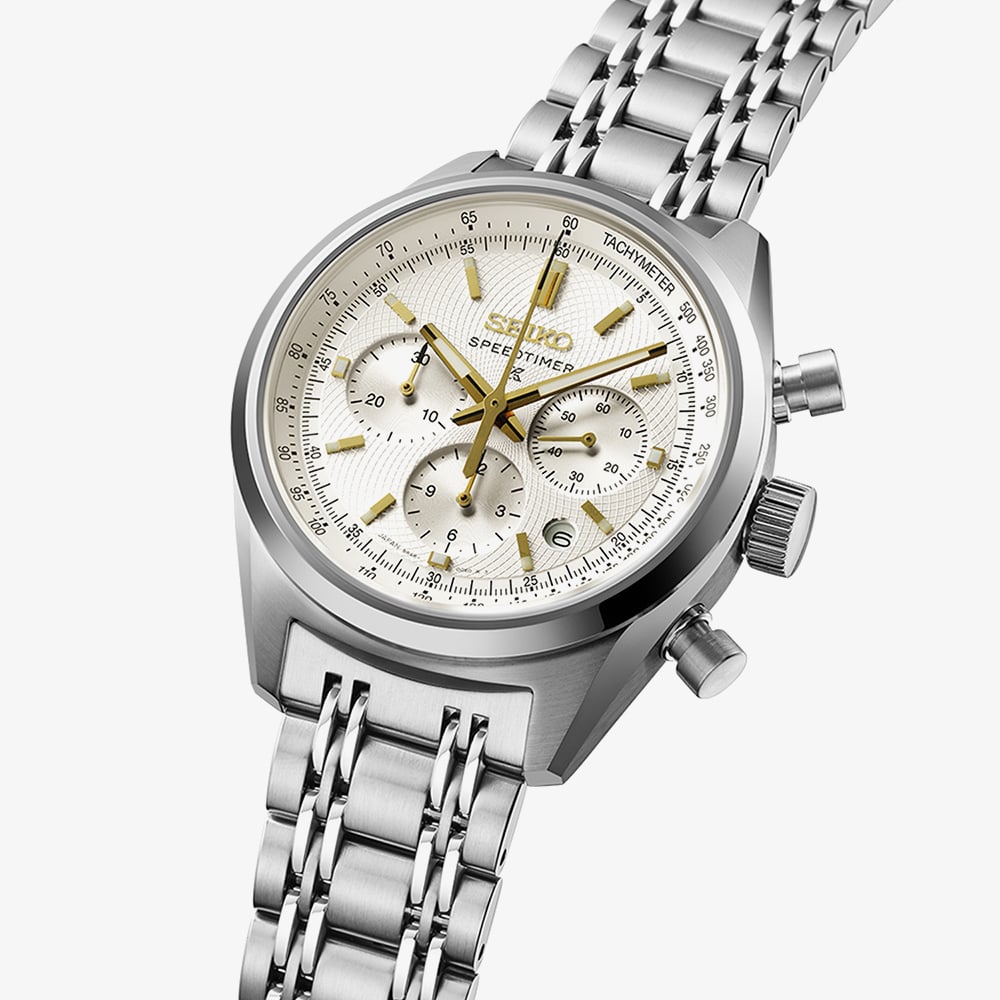 Seiko Mens Limited Edition 145th Anniversary Prospex Speedtimer Bracelet Watch SRQ059