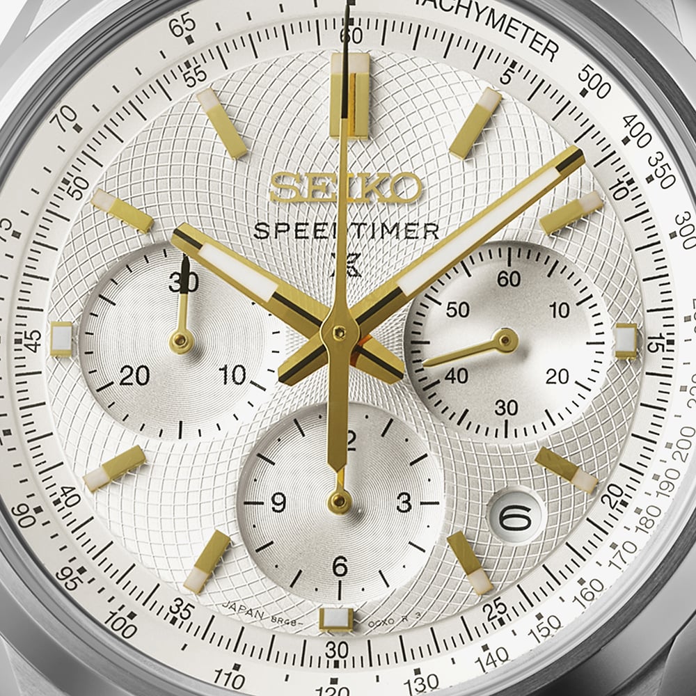 Seiko Mens Limited Edition 145th Anniversary Prospex Speedtimer Bracelet Watch SRQ059