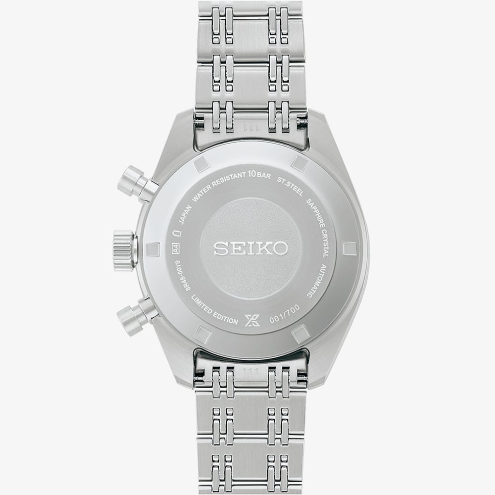 Seiko Mens Limited Edition 145th Anniversary Prospex Speedtimer Bracelet Watch SRQ059