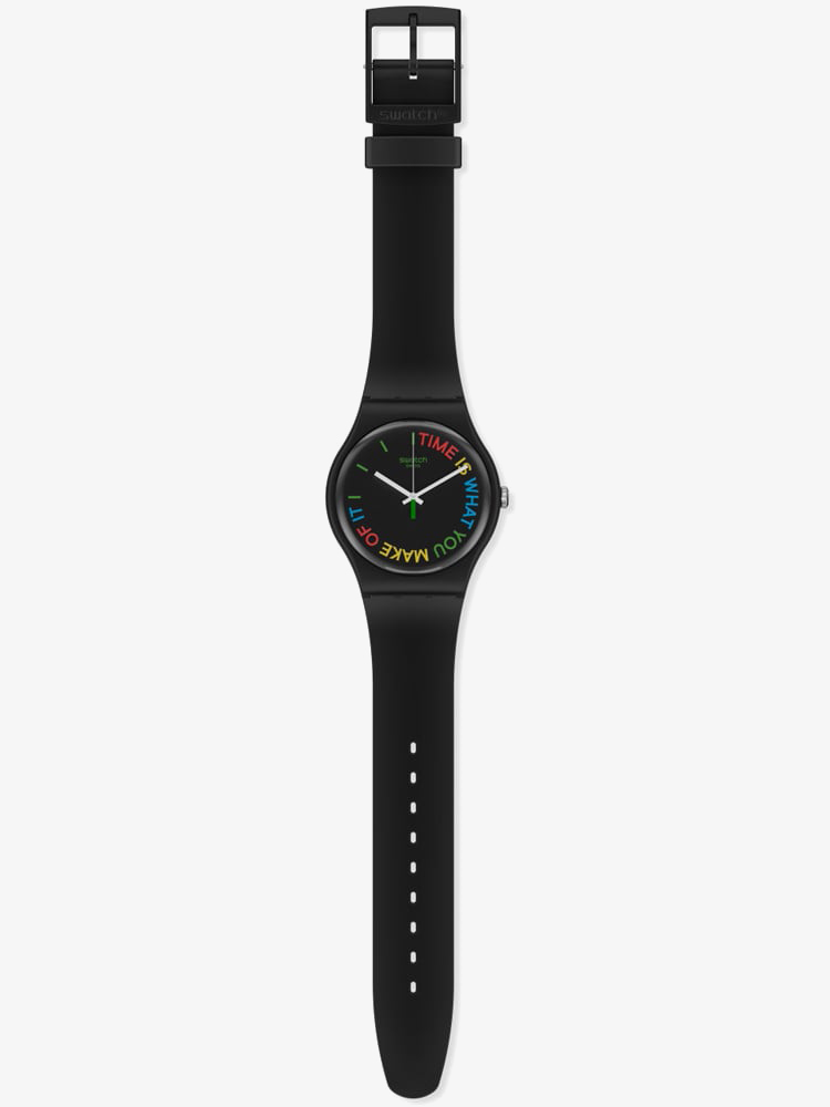 Swatch Mens Freetid Strap Watch SO29B103