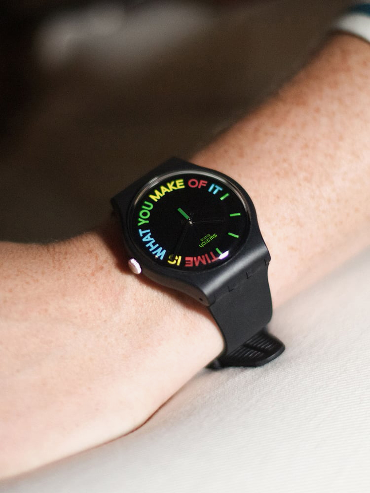 Swatch Mens Freetid Strap Watch SO29B103