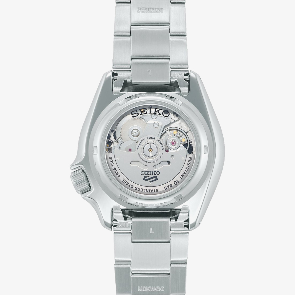 Seiko 5 Sports New Double Hurricane Orange Dial Retro Watch SRPK11K1