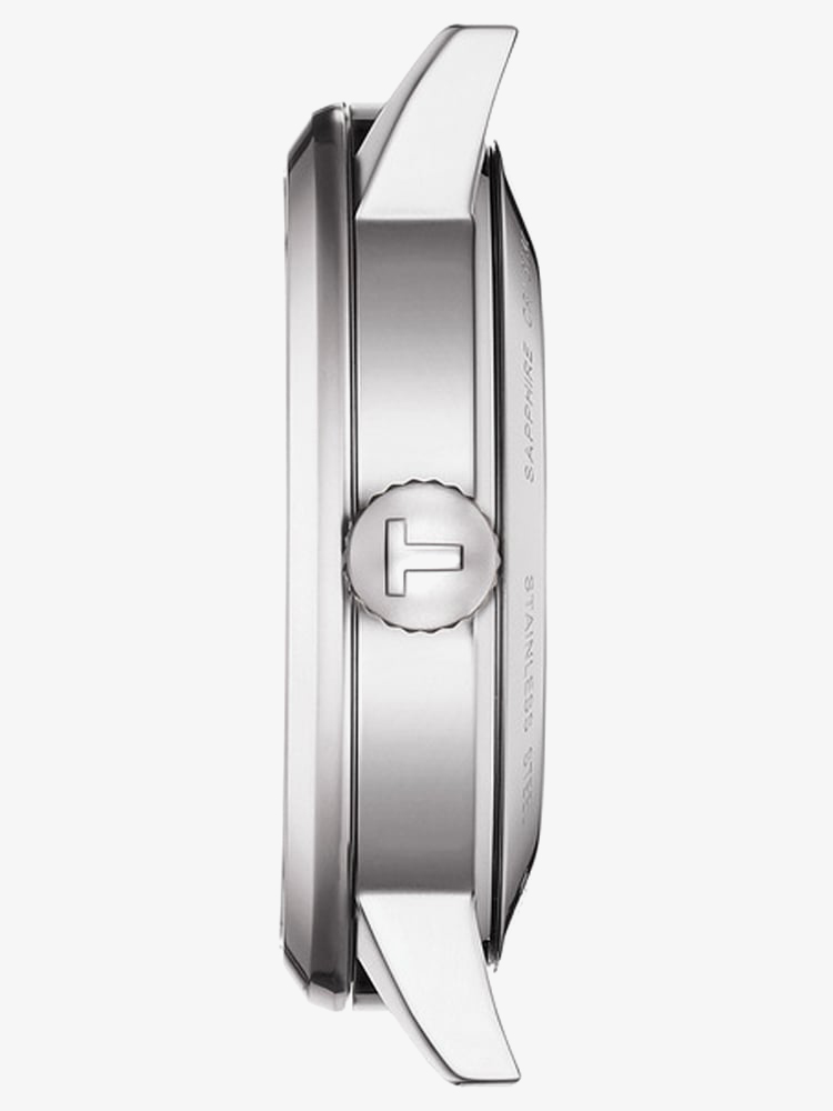 Tissot Mens T-Classic Dream Swissmatic Automatic Black Leather Strap Watch T129.407.16.051.00