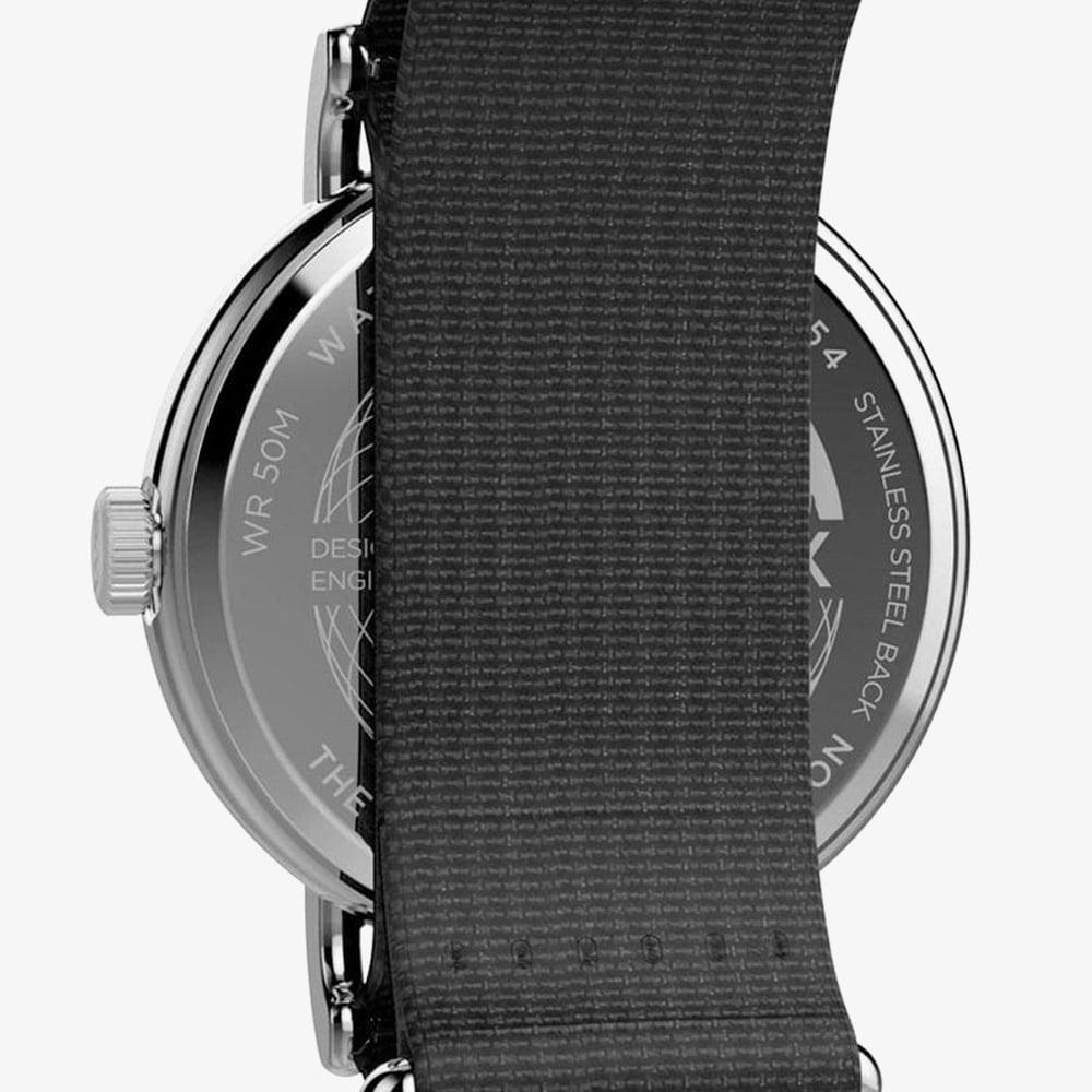 Timex Weekender Mens Black Fabric Watch TW2W86100