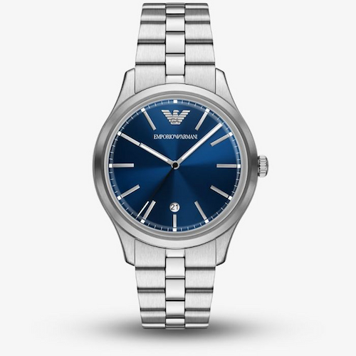 Emporio Armani Mens Blue Bracelet Watch