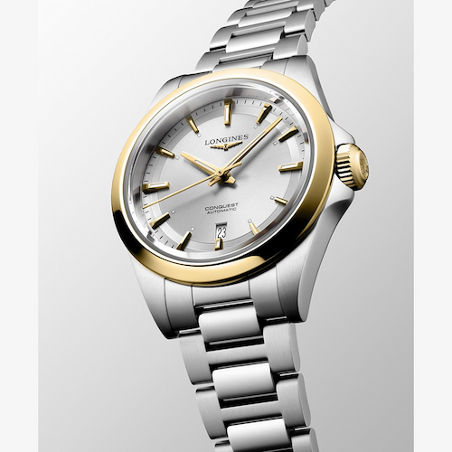 Longines Ladies Conquest Two Colour Bracelet Watch L3.320.5.70.6