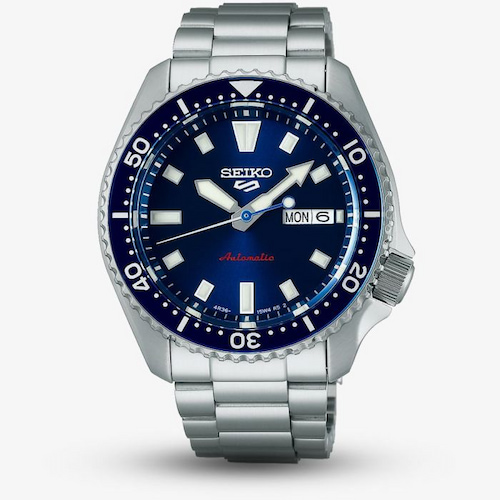Seiko Mens 5 Sports SKX Redux Koniro Blue Watch
