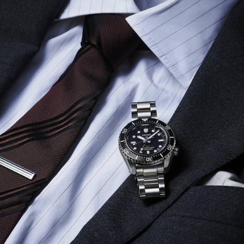 Seiko Prospex Dark Depth GMT watch