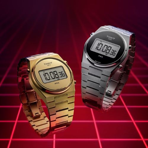 Tissot PRX Digital Silver Watch