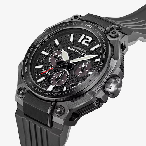 Casio Mens G-Shock Master Of G Gravitymaster Matte Black Dial Strap Watch