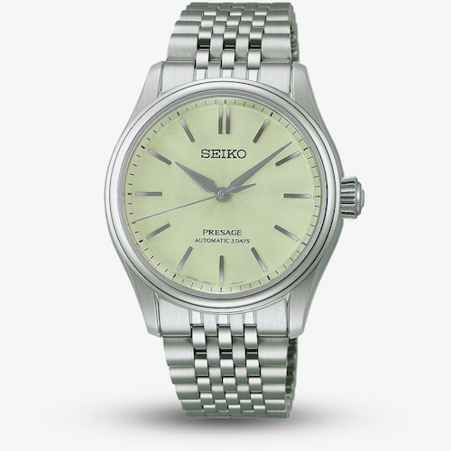 Seiko Presage Classic Series ‘Wakatake Iro’ Green Dial Bracelet Watch