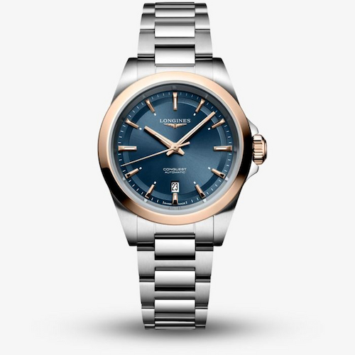 Longines Ladies Conquest Automatic Blue Dial Watch