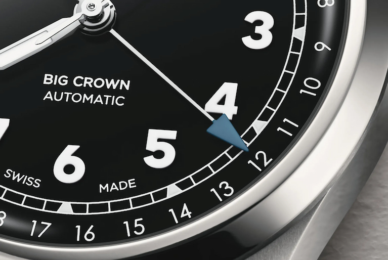 Oris Mens Big Crown Pointer Date Black Dial Watch